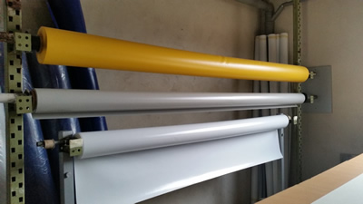 rumena bela siva modra cerada ponjava 