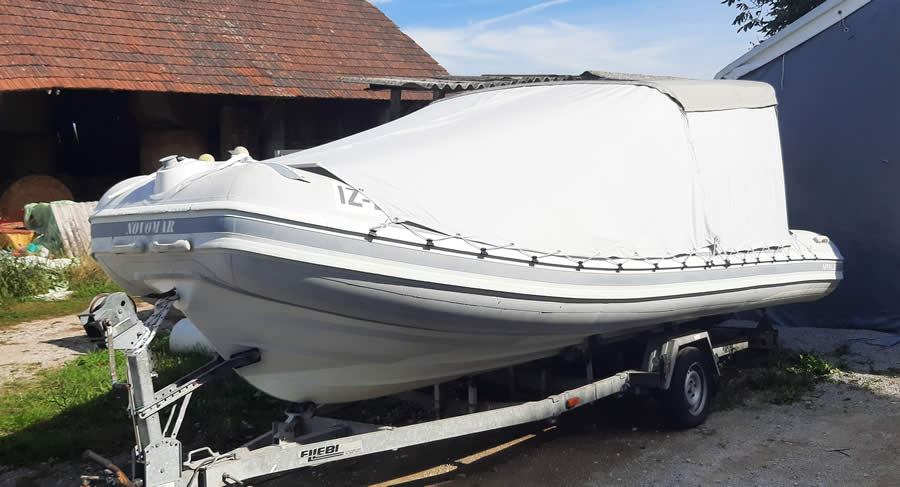 Sonnenschutzplane für Schlauchboot, Boot-Bimini, Camping auf dem Boot