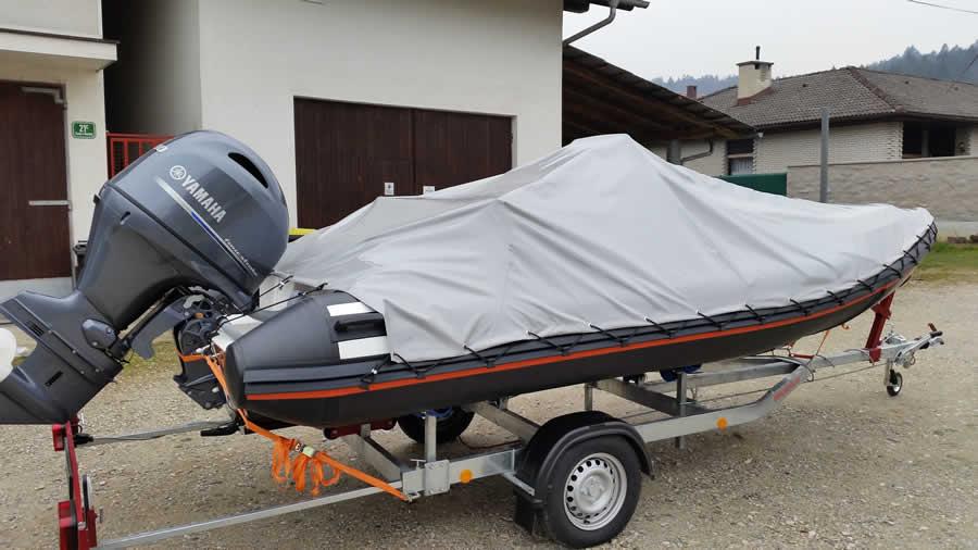Stabile Abdeckung für aufblasbare Boote, Schlauchboot Persenning