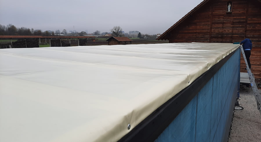 Sattelauflieger Dachplane, LKW Dachplane nach Maß