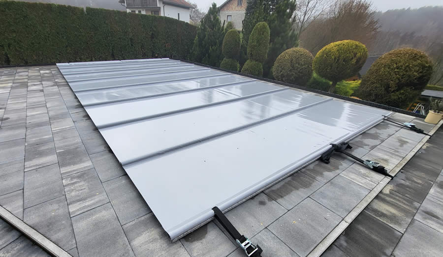 Poolplane, Abdeckplane für Pool, maßgefertigte Poolabdeckung