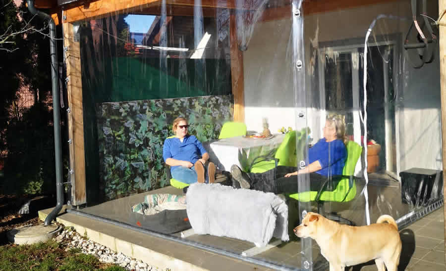 Klarglas Plane Pergola