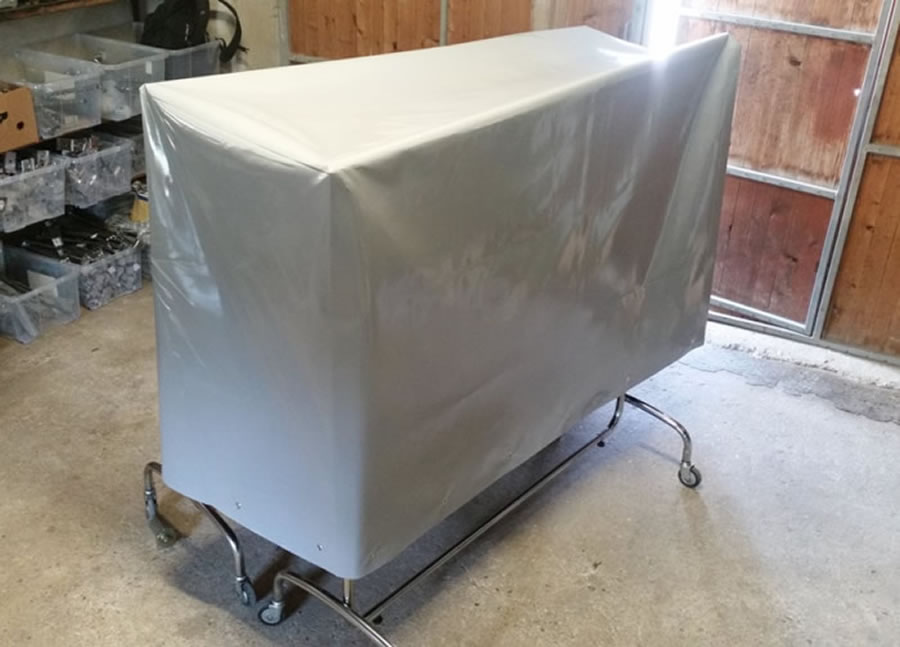 cube cover, tarp in the shape of cube