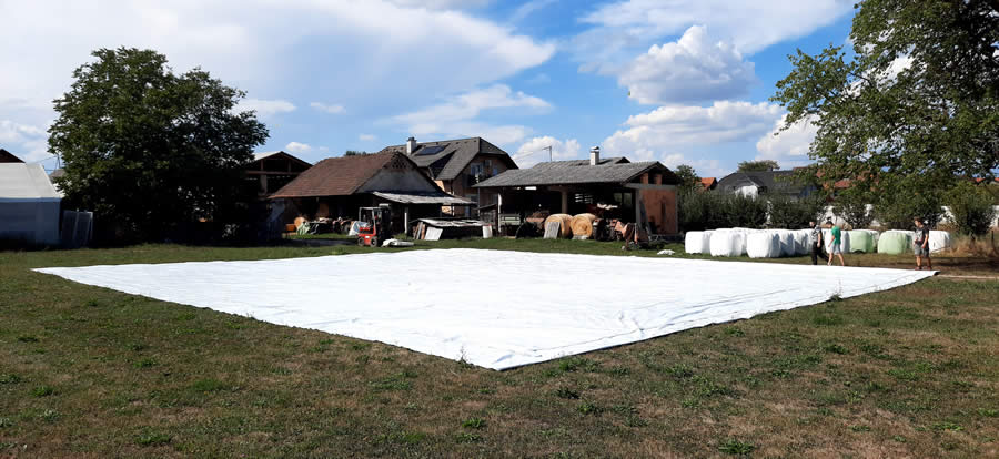 large tarpaulin sheet