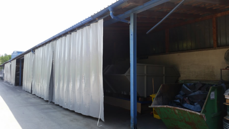 industrial hall curtain