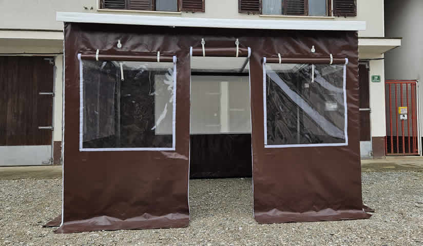 kuhinja za kampiranje, kuhinjski šotori, kamp kuhinja Bruner, letna kuhinja, poceni letna kuhinja 