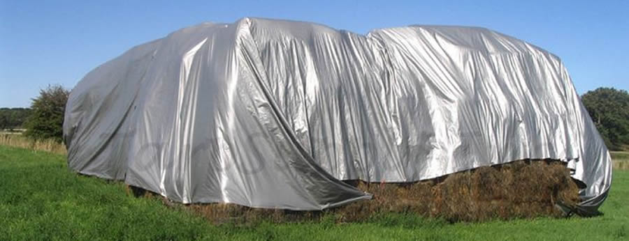 ponjava za pokrivanje silaže, bal sena, kmetijskih strojev 