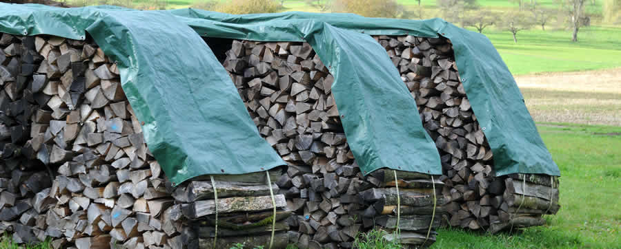 pokrivalo za drva, pokrivanje drv